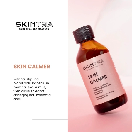 SkinTra - Skin Calmer - Nomierinoša Esence - Toniks ar Keramīdiem - 100ml