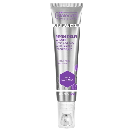 Bielenda Professional - Supremelab - Bio-Tech Age - Aizpildošs Peptīdu Acu Krēms - Izgaismojošs - 15ml