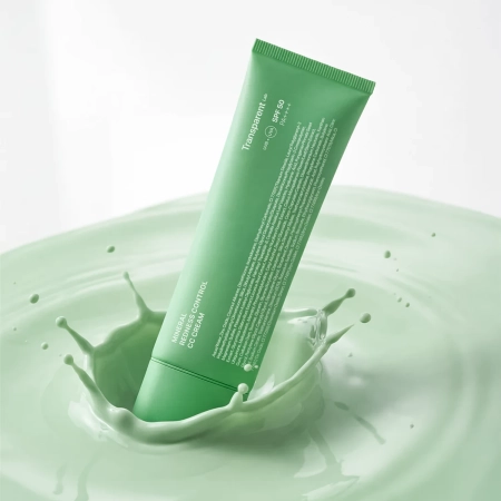 Transparent Lab - Mineral Redness Control CC Cream - Apsārtumus Mazinošs Aizsargkrēms SPF50 - 45ml