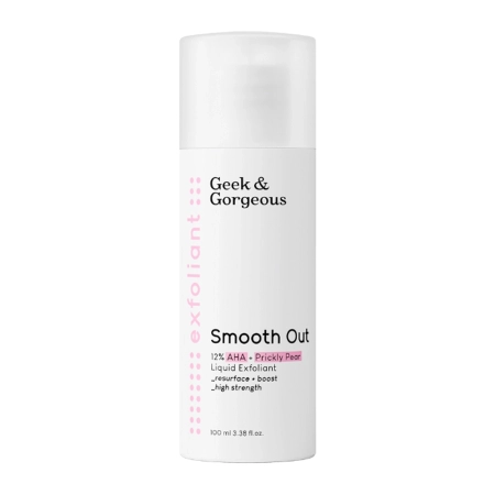 Geek & Gorgeous - Smooth Out - Spēcīgs Eksfoliants ar 12% Glikolskābi un Pienskābi - 100ml