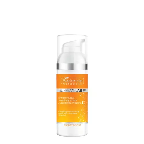 Bielenda Professional - Supremelab - Energy Boost - Energizing & Moisturizing Cream with Ultra-Stable Vitamin C - Energizējošs un Mitrinošs Krēms ar Stabilu C Vitamīnu - 50ml