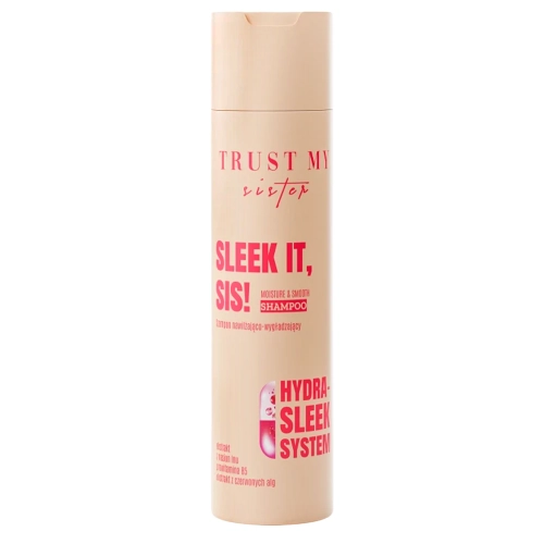 Trust My Sister - Sleek It - Moisture & Smooth Shampoo - Mitrinošs un Nogludinošs Šampūns - 250ml