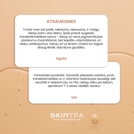 SkinTra - Brightoner - Visa Gada Skābju Toniks 9% - 100ml