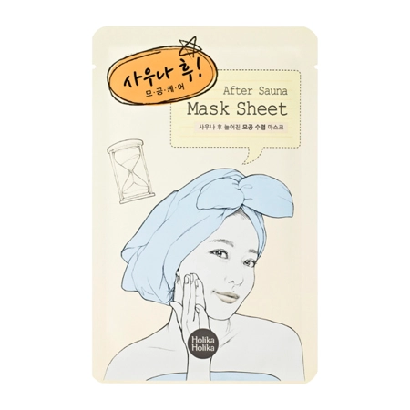 Holika Holika - After Mask Sheet - After Sauna - Intensīvi Mitrinoša Auduma Maska - 30g