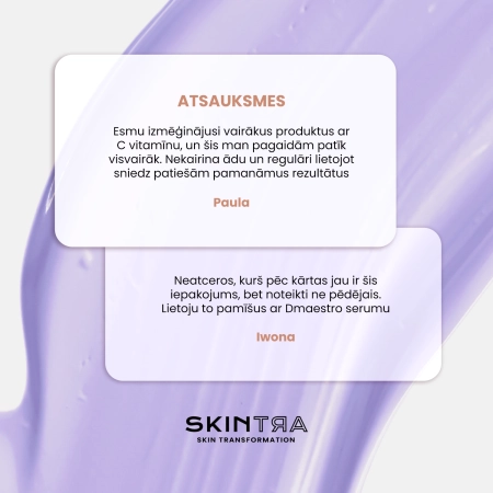 SkinTra - Light Your Skin - Serums ar 20% C Vitamīnu un Ferulskābi - 30ml