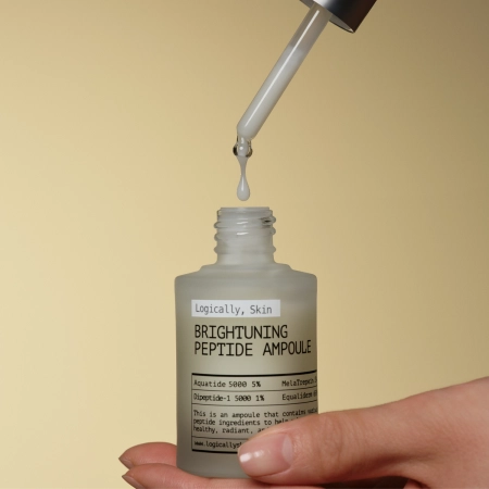Logically, Skin - Brightuning Peptide Ampoule - Izgaismojoša Sejas Ampula ar Peptīdiem - 30g