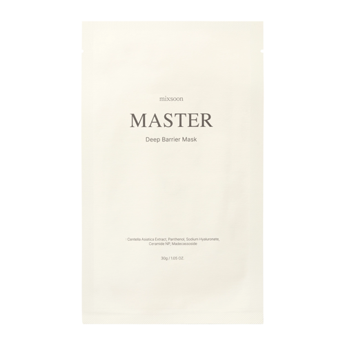 Mixsoon - Master Deep Barrier Mask -  Hidrolipīdu barjeru atjaunošu masku komplekts - 5 gab.