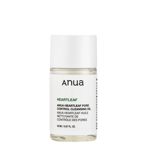 Anua - Heartleaf Pore Control Cleansing Oil - Mini - Attīrošā Eļļa Sejai - 20ml