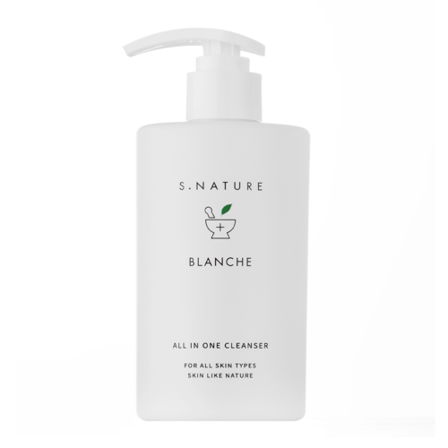 S.Nature - Blanche All In One Cleanser - Mitrinošs un Ādu Attīrošs Gels - 260ml