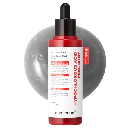 Medicube - Hypochlorous Acid Peel Shot - Atjaunojošs un Nolobošs Serums - 80ml