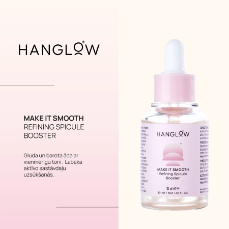 HanGlow - Make It Smooth - Refining Spicule Booster - Izlīdzinošs Būsteris ar Mikroadatām - 30 ml