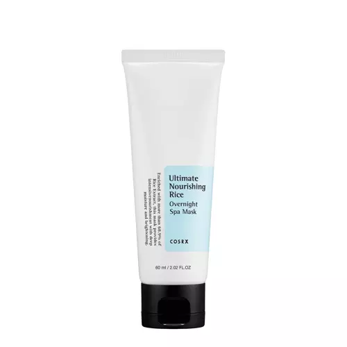 COSRX - Ultimate Nourishing Rice Overnight Spa Mask - Barojoša Nakts Maska ar Rīsu Ekstraktu - 60ml
