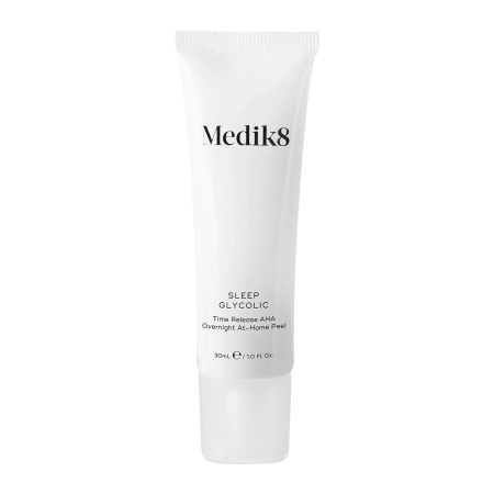 Medik8 - Sleep Glycolic - Nakts Pīlings ar Pakāpeniskas AHA Skābju Atbrīvošanās Tehnoloģiju - 30ml