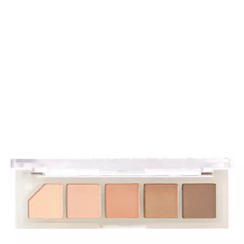 Unleashia - Mood Shower Eye Palette - Acu Ēnu Palete - 1 Vanilla Shower - 4g