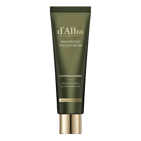 d'Alba - Mild Skin Balancing Vegan Cream - Mitrinošs un Nomierinošs Krēms Sejai - 55ml