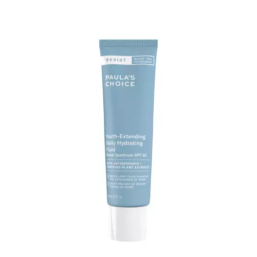 Paula's Choice - Resist - Youth-Extending Daily Hydrating Fluid SPF50 - Mitrinoša emulsija ar SPF - 60ml