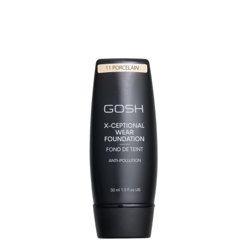GOSH - X-Ceptional Wear Foundation - Ilgnoturīgs Tonālais Krēms - 11 Porcelain - 30ml