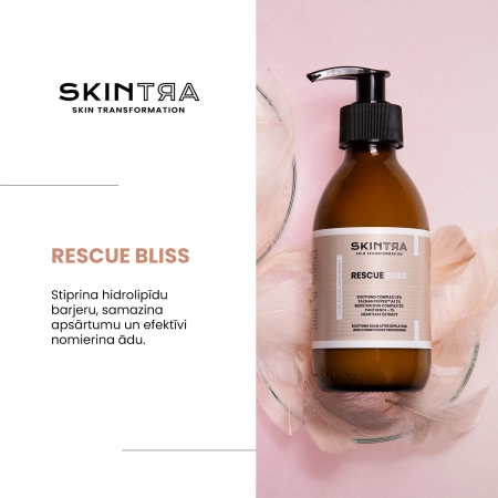 SkinTra - Rescue Bliss - Balzams Pēc Depilācijas un Kosmetoloģiskām Procedūrām Sejai un Ķermenim - 200ml