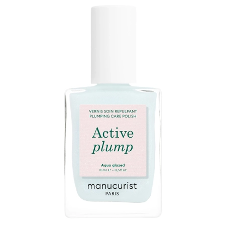 Manucurist - Active - Active Plump - Kopjoša Laka 2in1 - Aqua Glazed - 15ml