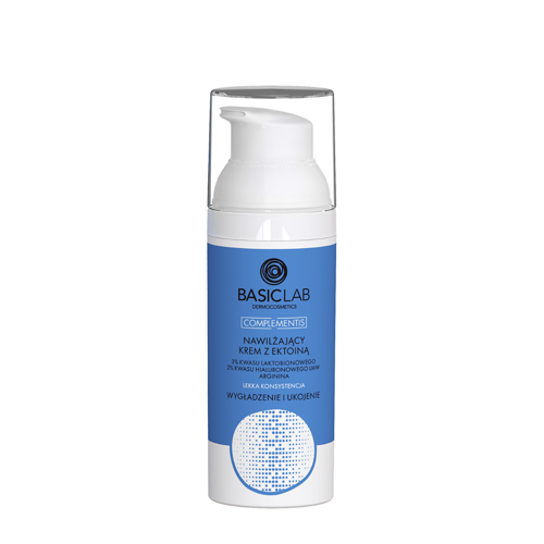 BasicLab - Izlīdzināšana un Nomierināšana - Vieglas Tekstūras Mitrinošs Krēms ar Ektoīnu - 50ml