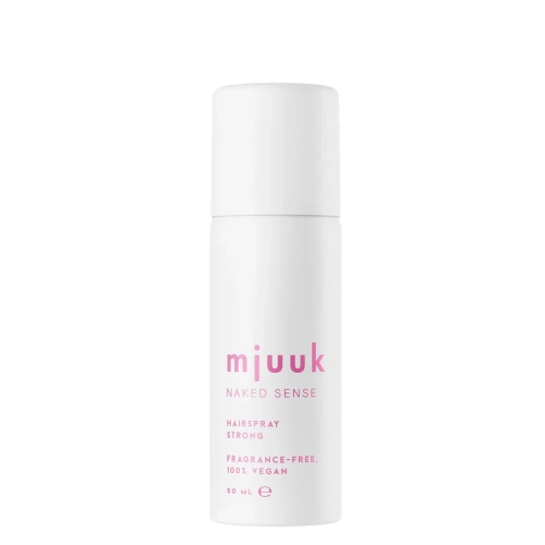 Mjuuk - Naked Sense Fragrance-Free Hairspray Strong - Fiksējošs Matu Sprejs - Bez Smaržas - 50ml