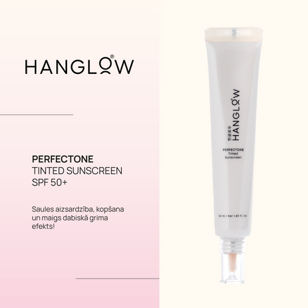 HanGlow - PerfecTone - Tinted Sunscreen SPF 50+ - Tonējošs Krēms ar Aizsargfiltru - 01 - 50 ml