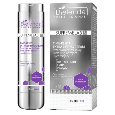 Bielenda Professional - Supremelab - Bio-Tech Age - Time-Resist Extra Lifting Cream - Izlīdzinošs un Nostiprinošs Pretgrumbu Krēms - 45ml