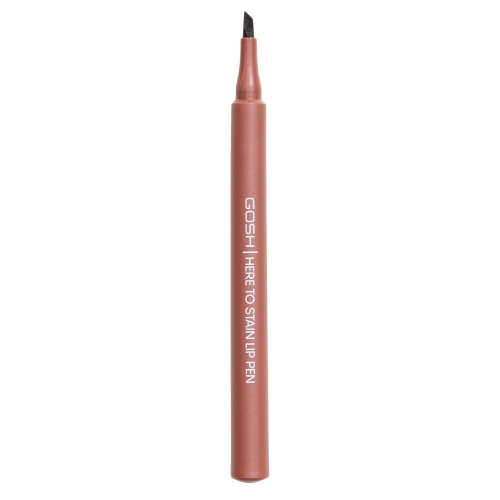 GOSH - Here To Stain Lip Pen - Ilgnoturīgs Lūpu Marķieris - 006 Coffee Stain - 1ml