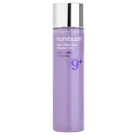 Numbuzin - No.9 NAD PDRN Glow Boosting Toner - Izgaismojošs Toniks ar Koenzīmu NAD+ un PDRN - 150ml