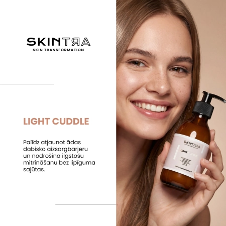 SkinTra - Light Cuddle - Viegls Ķermeņa Barjeras Balzams - 200ml