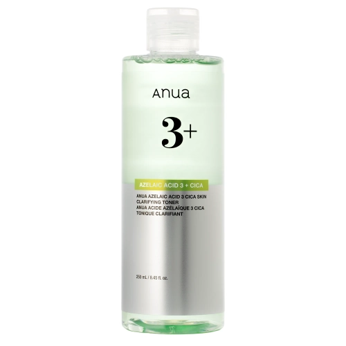 Anua - Azelaic Acid 3 Cica Skin Clarifying Toner - Toniks Nepilnību Mazināšanai - 250ml