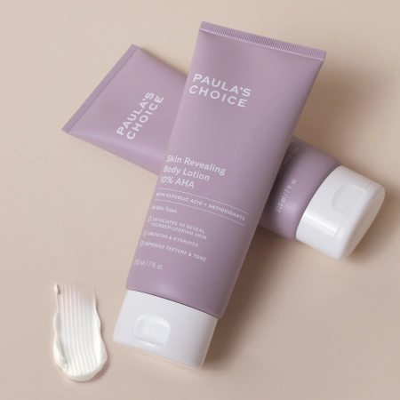 Paula's Choice - Skin Revealing Body Lotion 10% AHA - Nolobošs un Nostiprinošs Ķermeņa Balzams ar 10% Glikolskābi - 210ml