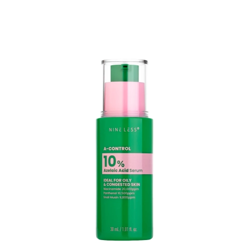 Nine Less - A-Control 10% Azelaic Acid Serum - Serums ar 10% Azelainskābi - 30ml