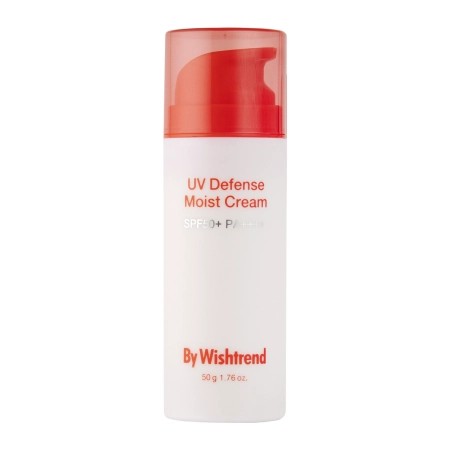 By Wishtrend - UV Defense Moist Cream SPF 50+ PA++++ - Mitrinošs Sejas Krēms ar Aizsargfiltru - 50g