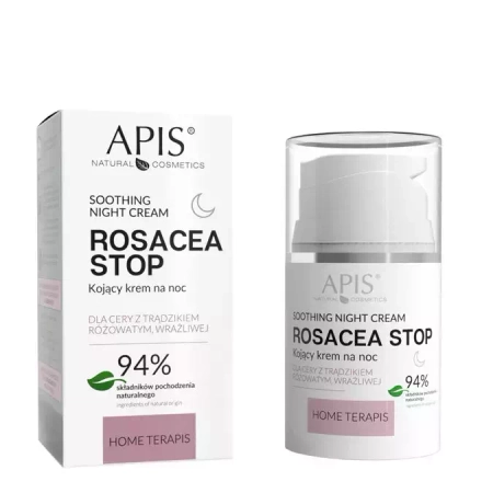Apis - Rosacea Stop - Nomierinošs Nakts Krēms - 50ml