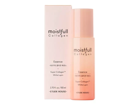 Etude House - Moistfull Collagen Essence - Vieglā Sejas Esence ar Kolagēnu - 80ml