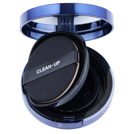 CUSKIN - Clean Up Skinfit Cushion Pact SPF50/PA++++ - Tonālais Līdzeklis Spilventiņā - No. 21 - 15g+15g