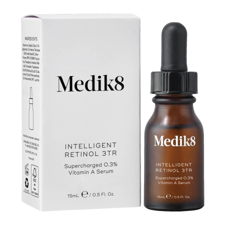 Medik8 - Intelligent Retinol 3TR - Pretnovecošanās Sejas Serums ar Vitamīnu A 0,3% - 15ml