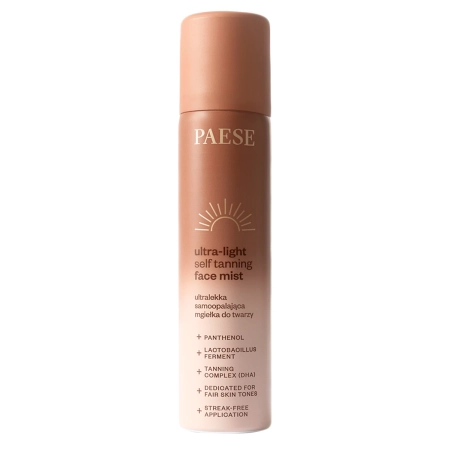 Paese - Ultra-Light Self Tanning Face Mist - Viegla Paštonējoša Sejas Migliņa - 75ml