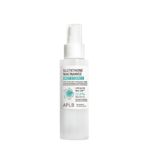 APLB - Glutathione Niacinamide Mist Essence - Izgaismojoša Sejas Esence Migliņā - 105ml