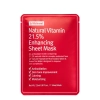 By Wishtrend - Natural Vitamin C21 5% Enhancing Sheet Mask - Auduma Maska ar C Vitamīnu - 1 gab/23ml
