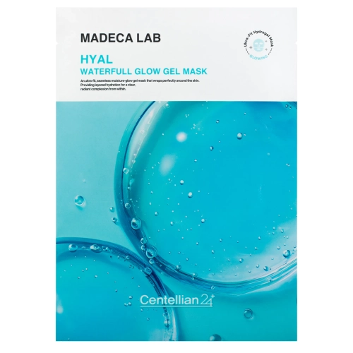 Centellian24 - Hyal Waterfull Glow Gel Mask - Mitrinoša Želejveida Maska Sejai - 22ml