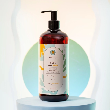 HairTry - Feel The NMF - Mitrinošs Šampūns - 500ml