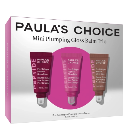 Paula's Choice - Mini Plumping Gloss Balm Trio - Lūpu Balzamu Komplekts