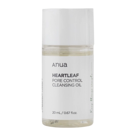 Anua - Heartleaf Pore Control Cleansing Oil - Mini - Attīrošā Eļļa Sejai - 20ml