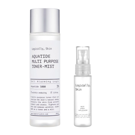 Logically, Skin - Aquatide Multi Purpose Toner Mist - Mitrinošs Sejas Toniks - 200 ml