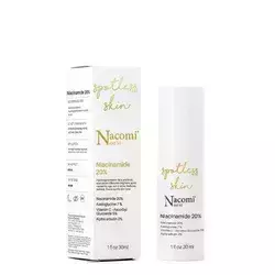 Nacomi - Next Level - Niacinamide 20% - Lokālais Izgaismojošs Serums ar 20% Niacinamīdu - 30ml