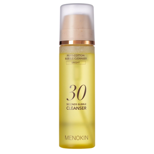 MENOKIN - 30 Seconds Bubble Cleanser Bright - Izgaismojošas Putas Sejas Mazgāšanai - 150ml