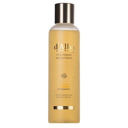 d'Alba - Vita Toning Serum Toner - Mitrinošs, Izgaismojošs un Tonizējošs Serums - 180ml