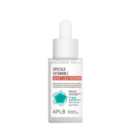 APLB - Spicule Vitamin C Shot 220 Serum - Mikroadatu Serums ar C Vitamīnu - 40ml